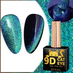 Oja semipermanenta Zenail 9D Cat Eyes 10 ml 07