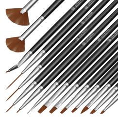 Set 15 pensule manichiura, NBS15