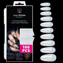 Set tipsuri transparente, Lila Rossa, Vogue, 100 buc, natur, 03