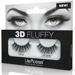 Lila Rossa gene false banda 3D Fluffy V9133