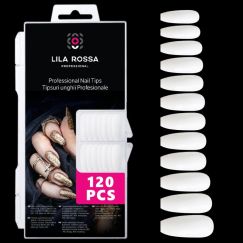 Tipsuri unghii false 100 buc, Lila Rossa, Natur, KG111