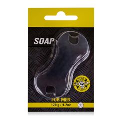 Set cadou barbati, sapun, 120g soap BATH & BODY TOOLS in wrench shape incl. gift packaging, fragrance: Musk, col.: black/yellow/grey, PU 6/24, set cadou craciun