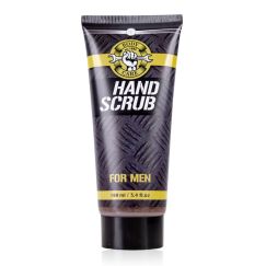 Set cadou barbati, scrub, 100ml hand scrub BATH & BODY TOOLS for dirty hands, fragrance: Musk, col.: black/yellow/grey, PU 16 in display / 64 in carton, set cadou craciun