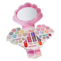 Trusa beauty Hi Lila Rossa girls, makeup copii si unghii, solubile in apa, tip scoica, copii de peste 5 ani