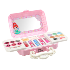 Trusa beauty Hi Lila Rossa girls, makeup copii, solubil in apa, copii de peste 5 ani