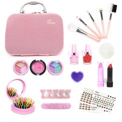 Trusa beauty Hi Lila Rossa girls, makeup si unghii, solubile in apa, copii de peste 6 ani