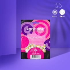 STALEKS 50x rezerve soft pentru pila electrica calcaie cu disc PODODISC XS Expert 100 grit (50 pcs)