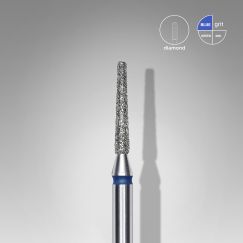 STALEKS capat freza unghii Diamond frustum blue Expert head diameter 1,6 mm / working part 10 mm