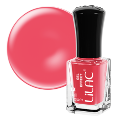 Lac de unghii Lilac, Gel Effect, 6 g, Deep Coral