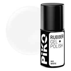 Oja semipermanenta Piko, Rubber, 7ml, 002 White
