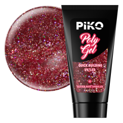 Piko Polygel 43 Glitter Rose Sparkler