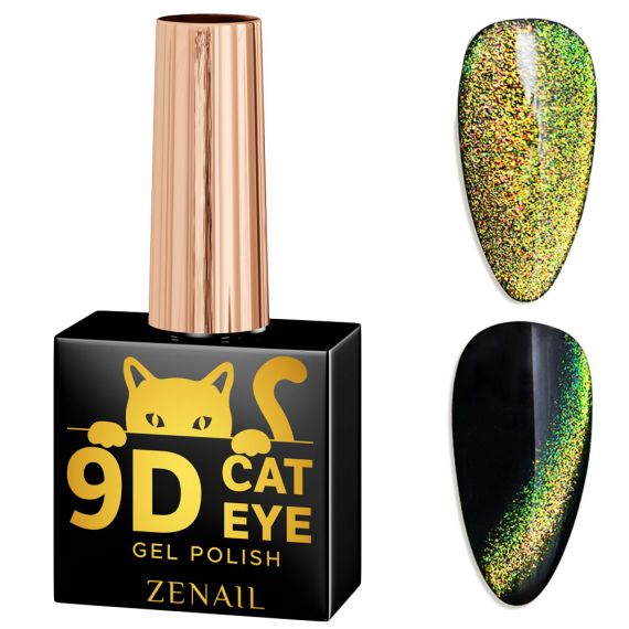 Oja semipermanenta Zenail 9D Cat Eyes 10 ml 01, 2 image