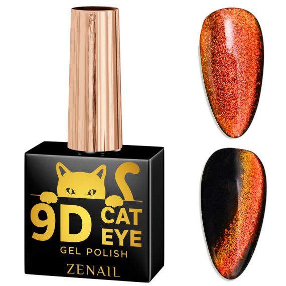 Oja semipermanenta Zenail 9D Cat Eyes 10 ml 10, 2 image