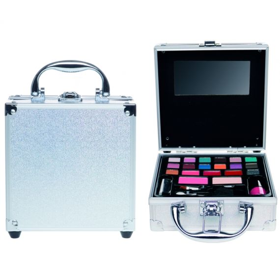 Set paleta machiaj tip geanta cosmetice 17 x 15 x 7 cm