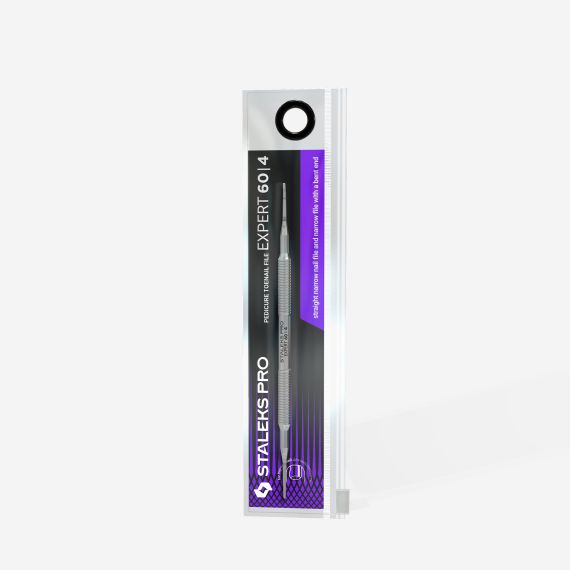 STALEKS Instrument pedichiura Expert 60 TYPE 4 (straight narrow nail file and narrow file with a bent end), 4 image