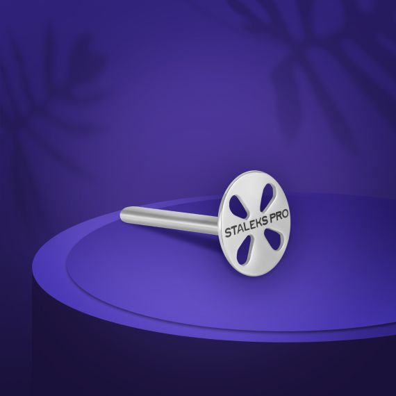 STALEKS disc pentru pila electrica calcaie  PODODISC S Expert + set rezerve 180 grit 5 pcs (15 mm)