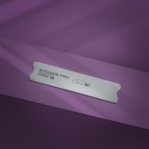 STALEKS bază metalică scurta pentru pila unghii 76mm Expert 50