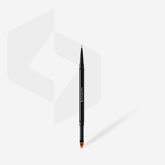 STALEKS pensula unghii cu 2 capete Expert liner 7 mm / for gradient 11 mm, 2 image