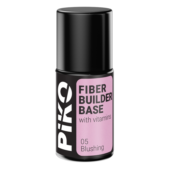 Fiber builder base cu Vitamine, Piko, 7 ml, Blushing, 2 image