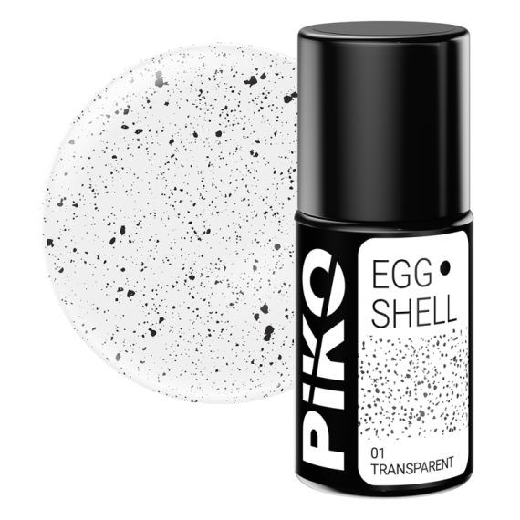 Oja semipermanenta Piko, 7 ml, Egg Shell, 01 Transparent
