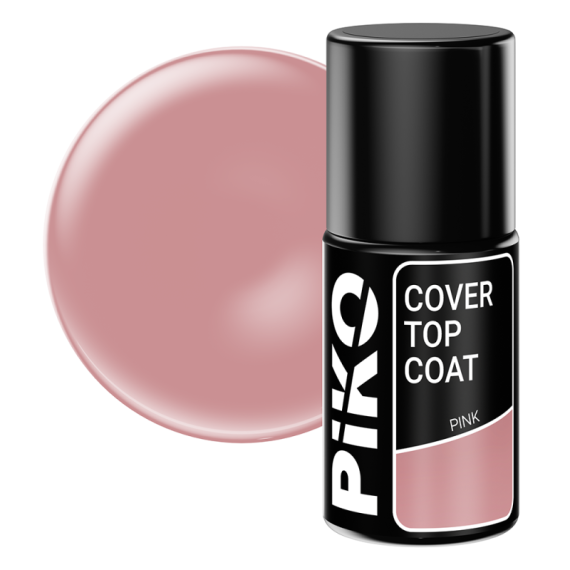 Top coat Piko, Cover Top, 7 ml, Pink