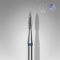 STALEKS capat freza unghii Diamond pointed flame blue Expert head diameter 1,8 mm / working part 8 mm